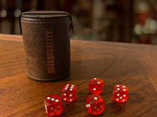 Load image into Gallery viewer, Bourbonality™ Rustic Dice Shaker Cup Set