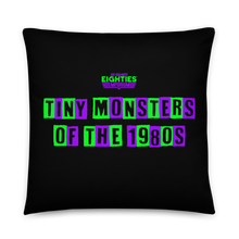 Load image into Gallery viewer, 80's Tiny Monsters Throw Pillow