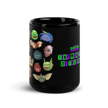 Load image into Gallery viewer, Tiny Monsters Black Glossy Mug