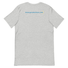 Load image into Gallery viewer, "Lunacy Letter Friends: Safety Tips" T-Shirt (Light) (% of Proceeds to Trunacy)