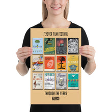 Load image into Gallery viewer, "Flyover Film Festival: Through the Years" Montage Poster