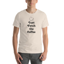 Load image into Gallery viewer, "Just Fetch the Coffee" Rust Creek T-Shirt