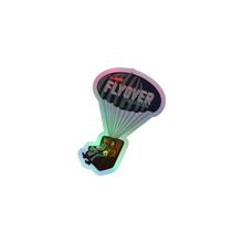 Load image into Gallery viewer, *NEW* Flyover Film Festival 2023 - Holographic Sticker - Hot Air Balloon
