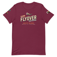 Load image into Gallery viewer, *NEW* Flyover Film Fesitval 2023 - Unisex T-shirt
