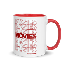 Load image into Gallery viewer, *NEW* 80&#39;s Movies Mug - Red Inside

