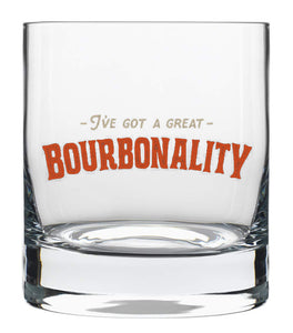 Bourbonality™ Old-Fashioned Glass