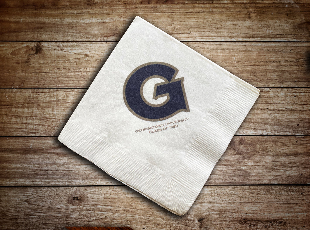Georgetown Class of 1989 Napkins (1 pack)