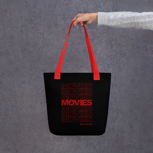 "Carryout Movies" Tote Bag - Black