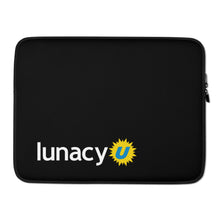 Load image into Gallery viewer, LunacyU Laptop Sleeve - Black
