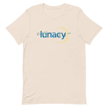 Load image into Gallery viewer, &quot;Lunacy Letter Friends: Safety Tips&quot; T-Shirt (Light) (% of Proceeds to Trunacy)

