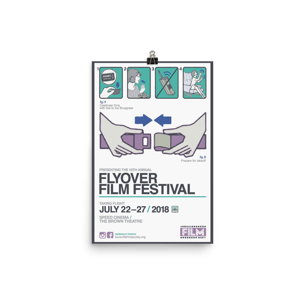 2018 Flyover Film Festival Poster