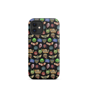 80's Tiny Monsters iPhone case