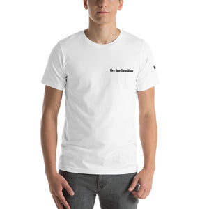 "Nice Guys Sleep Alone" Pre-Relationship Agreement T-Shirt