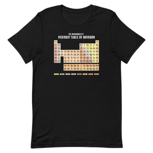 "Periodic Table of Bourbon" T-Shirt (Dark)