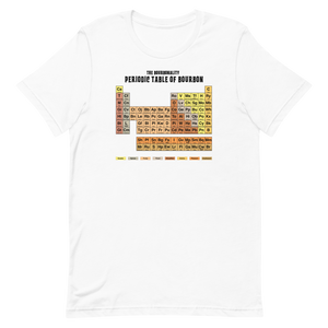 "Periodic Table of Bourbon" T-Shirt (Light)