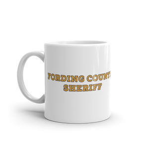 *NEW* Fording County Sheriff White Mug